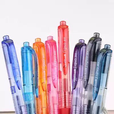 Japan Mitsubishi UMN-138 Gel pen 0 38 Classic smooth color water-based pen Color water-based pen Signature pen