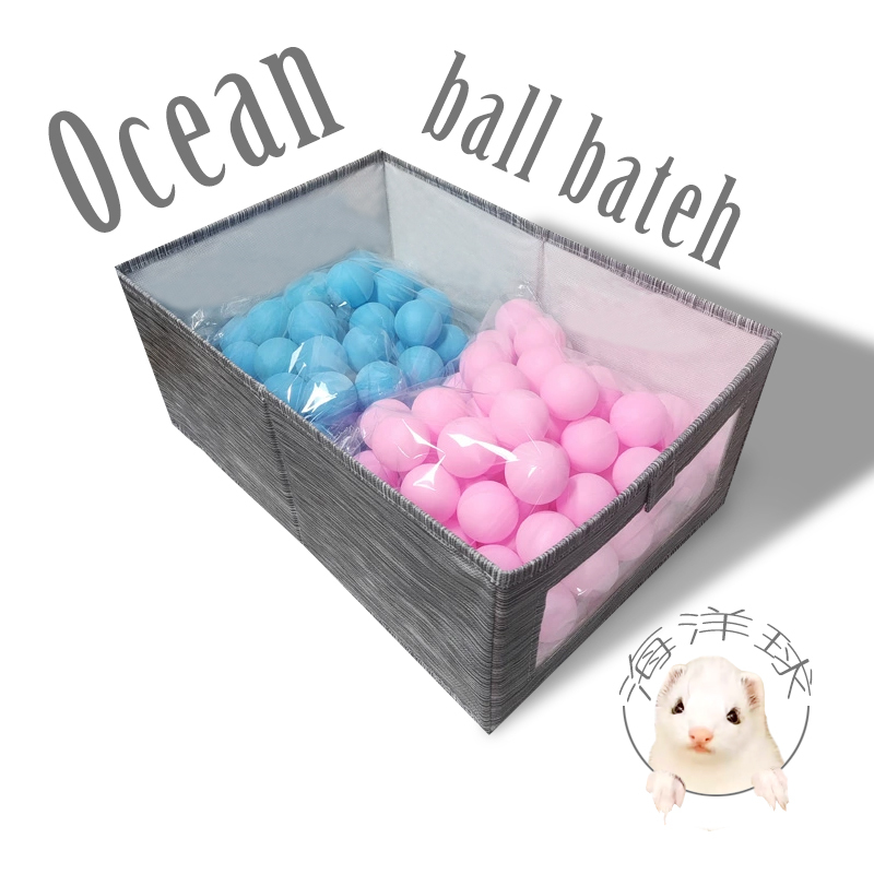Over 68  Love Ferret New Ocean Ball Pet Ferret Toy Ball + Box Set Pet Ferret Supplies