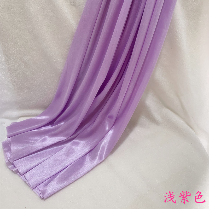 Wedding stage gauze background arrangement ice silk cloth birthday party dessert table decoration cloth curtain pearly ice silk