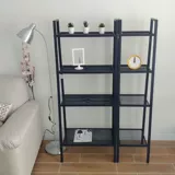 Ikeelerberg Balcony Flower Frame Стальная книжная полка спальня кухонная пол -на полку хранения с четырьмя стадиями