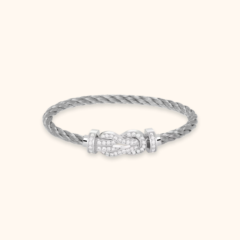 Kara Dream 18K Gold Chance Infinie Series Eight Treasures Clasp Bracelet Full of Diamonds Luxurious Valentine's Day Gift Kara Dream 18K Gold Chance Infinie Series Eight Treasures Clasp Bracelet Full of Diamonds Luxurious Valentine's Day Gift