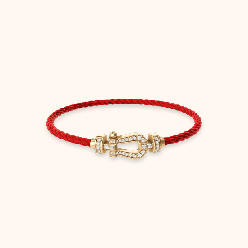 Karamen 18K Gold Force10 Series Horseshoe Buckle Bracelet Luxury Bracelet Valentine's Day Gift for Girlfriend Karamen 18K Gold Force10 Series Horseshoe Buckle Bracelet Luxury Bracelet Valentine's Day Gift for Girlfriend
