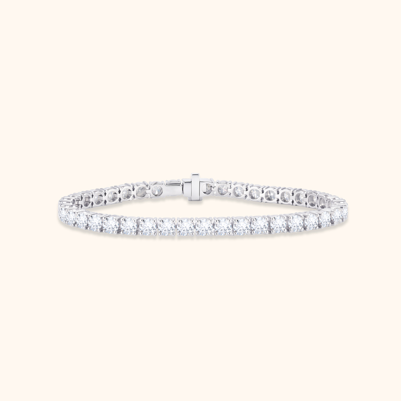 Carat Dream 18K Gold Platinum Cultivated Diamond Henan Artificial Diamond Starry Sky Full Diamond Tennis Bracelet