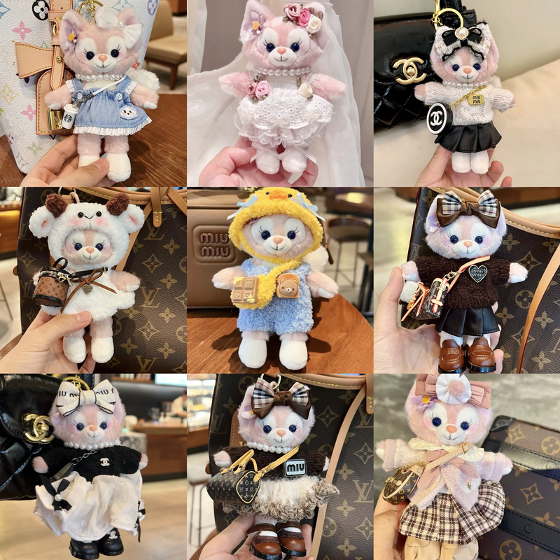 【100 Styles·Belle Pendant】Handmade Doll Bag Pendant (Comes with Lanyard + Clasp + Chain)