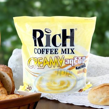 Rich myanmar 3-in-1 milky original instant coffee