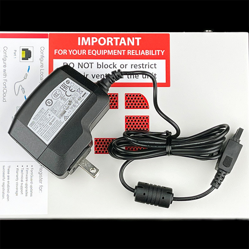 Feita firewall FortiGate 30E 50E snap double hole power supply 12V 2A