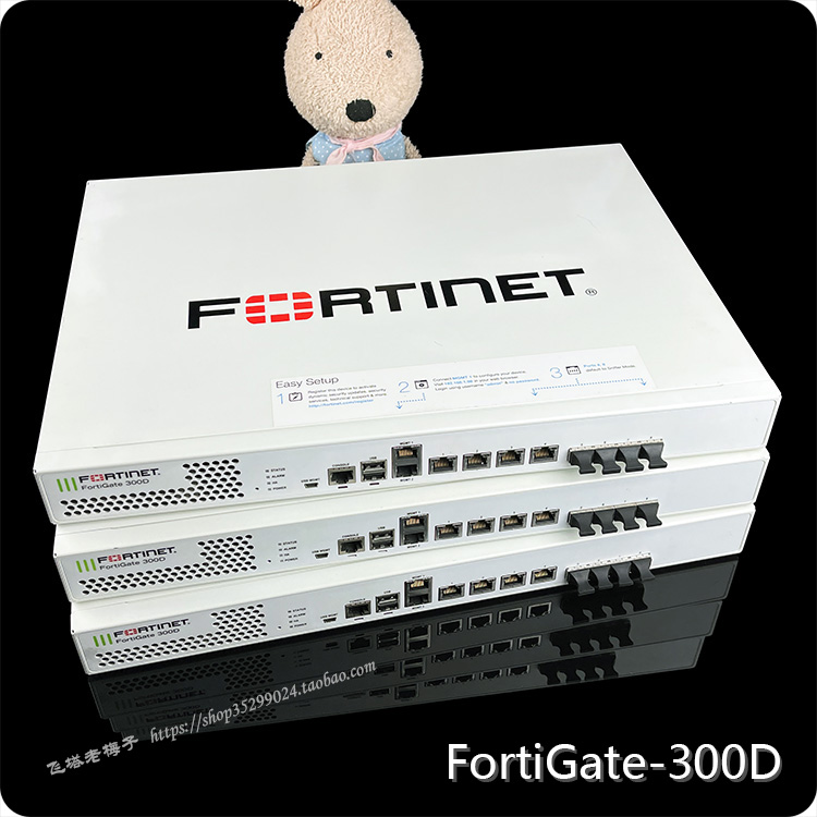 FortiGate 300D Fortinet Flying Tower Firewall Supports 400 People to Access the Internet