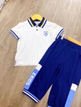 Optometry 2021 Summer new attachment Child clothing EK boy Leisure sport Seven Pants EKTMB2403 Mid Pants Pure Cotton