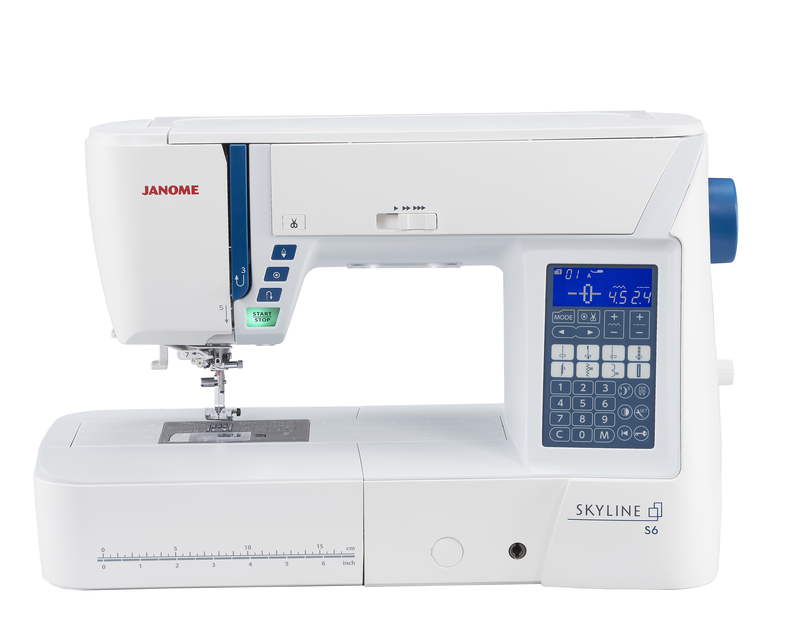 Zhen Shan Mei Janome Multifunctional Sewing Machine Skyline Model S6 (Upgraded Version of S5)