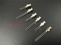 Double needle stainless steel dispensing needle dispenser needle nozzle double tube double head needle nozzle stainless steel needle