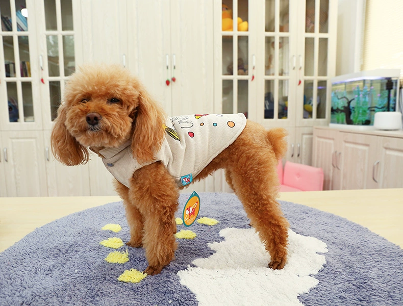 Quần áo chó PETCIRCLE quần áo mèo hơn gấu Jin Mao Teddy chó con quần áo thú cưng nhỏ áo bông vũ trụ - Quần áo & phụ kiện thú cưng