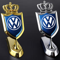 Volkswagen SUVs Road View L Tangyue Passerby Retrofit Metal Decorative Sticker Look Front Face 3D Personality Customized