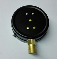 Oxygen pressure gauge Oxygen gauge Oxygen oil-free pressure gauge Oxygen pressure gauge yo-100 0～0 6mpa