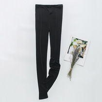 Double-sided knitted silk ankle-length pants pipe pants plus size women pants mulberry silk leggings yoga pants