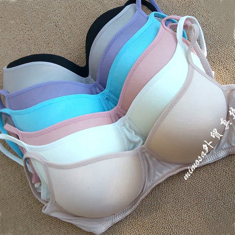 Nhật bản phần mỏng áo ngực lụa thoải mái không có vòng thép ít ladies bra kích thước lớn không có dấu vết ngủ 50 kim nhà máy lụa