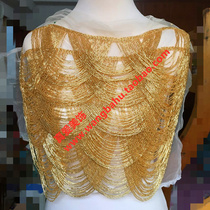 Golden Red Black Silver Beipearl Large Flow Su Lace Clothing Accessories DIY Skirt Stage Performance Dress Decorations