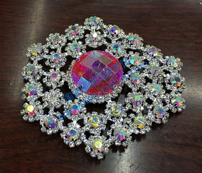 Red AB color rhinestone jewelry DIY dance costume decoration hand-stitched belly dance applique shoes hat bag rhinestones