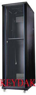Black ND6842 cabinet golden shield cabinet 42U server cabinet 6842 switch cabinet 2 meters high black cabinet