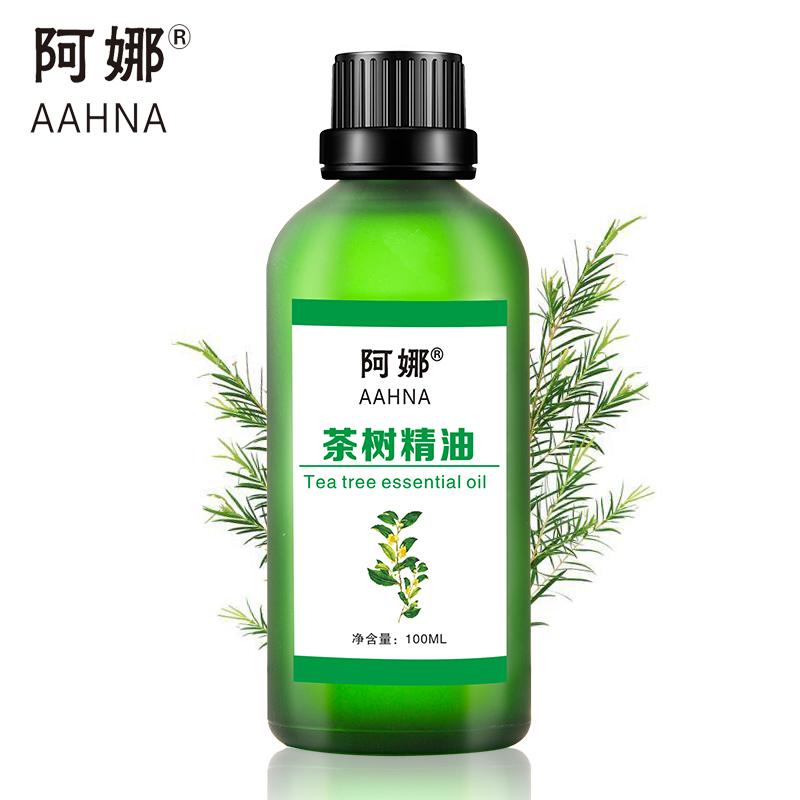 Arna Tea Tree Essential Oil 100ml Skin-skin Skin Acne Shrinkage Pores control Oil Aromatherapy Incense Unilateral Essential Oils