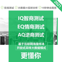 IQ IQ test Emotional intelligence EQ test Inverse quotient AQ professional assessment Riven childrens intelligence test scale