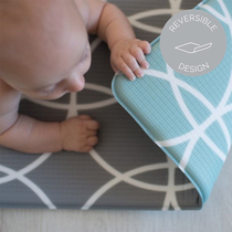 Australia imported munchkimbear baby crawling mat Double-sided folding tasteless non-slip drop mat