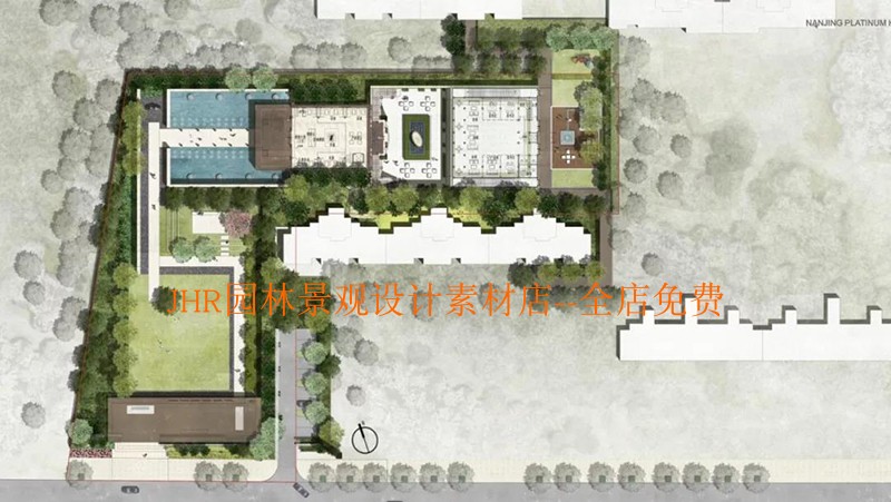 T1117新中式住宅小区售楼处样板示范旭辉景观设计方案文本...-5