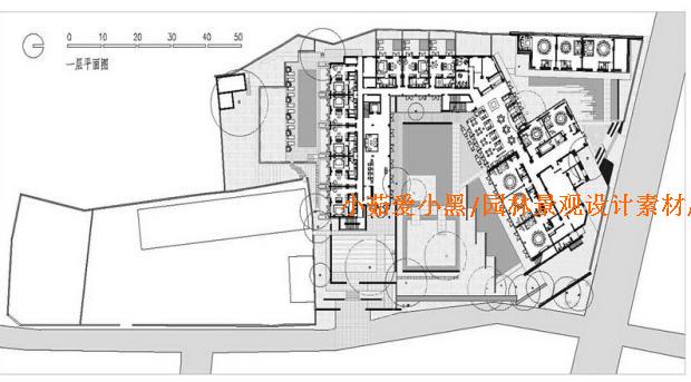 T2223杭州某度假酒店景观设计方案CAD施工图附实景照片-5
