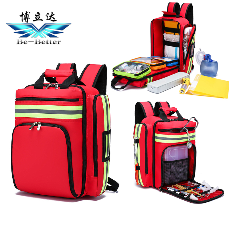 Bolida Emergency Rescue Kit Fire Rescue Kit Fire Emergency Kit Large Capacity Emergency Kit Portable Backpack
