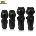 Xe máy điện bảo vệ thiết bị bốn mảnh off-road hiệp sĩ chống vỡ miếng đệm đầu gối thiết bị khuỷu tay bốn mùa cưỡi xà cạp chống gió - Xe máy Rider thiết bị găng tay xe máy mùa đông Xe máy Rider thiết bị