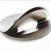 Stainless steel 304 material single layer 0 1mm layer tearable removable hand-tearable gasket thickness can be customized