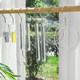 Acrylic hook clothes hanger with long hook for clothing store
