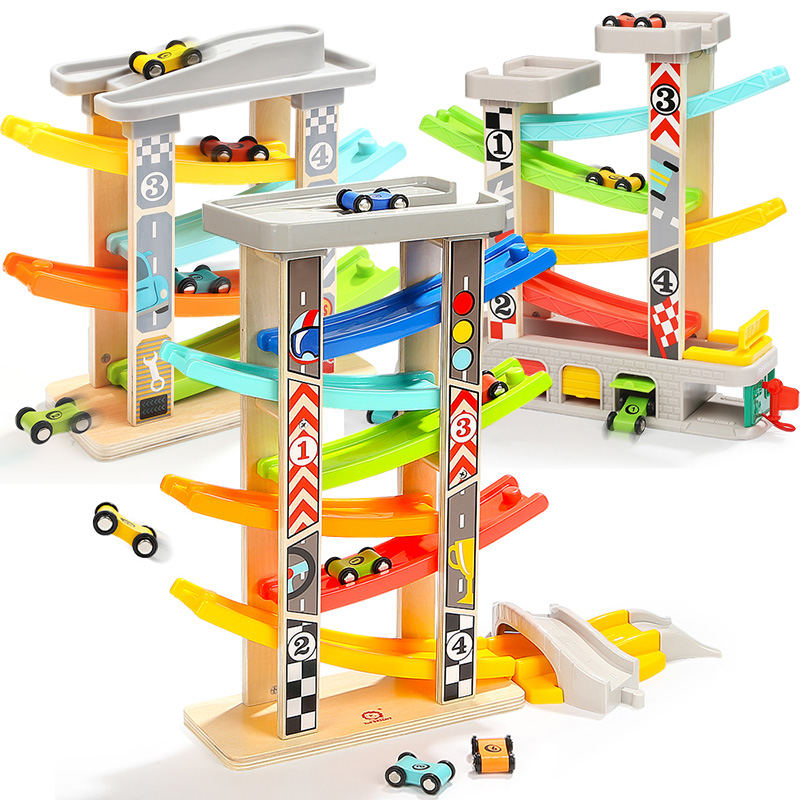 Tebao Glide Orbital Car Small Car Back Force Inertia Children's Intelligence Toy Male Girl Girl 1-3 years old