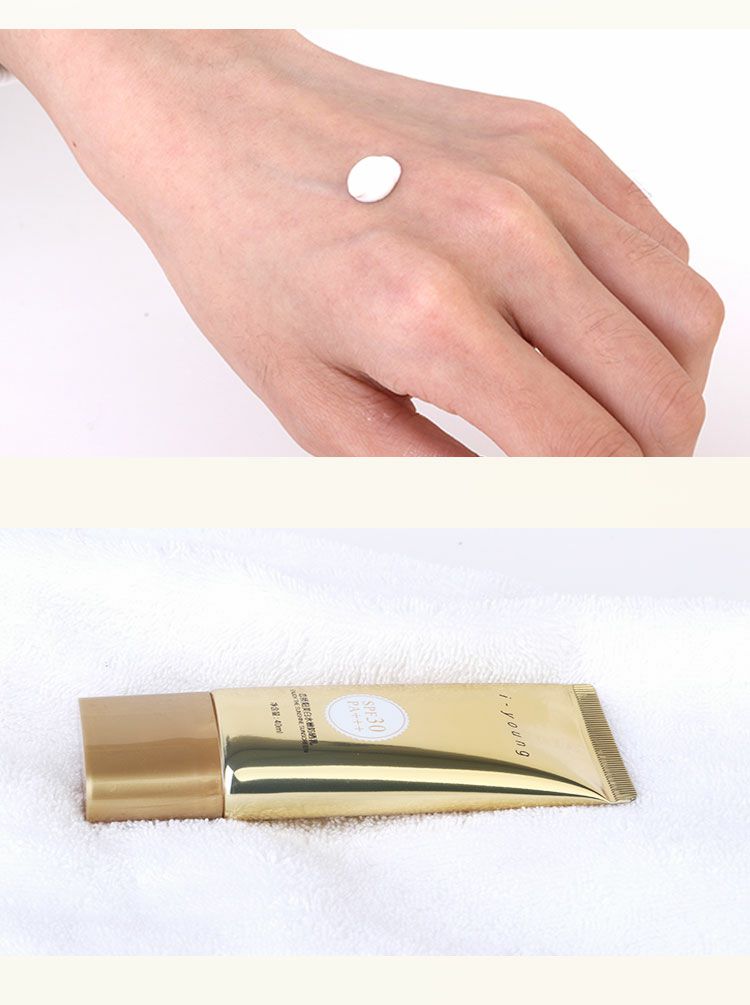 Ai Run 妍 Qian TRANG chính hãng mỹ phẩm trang điểm nude bb cream đỏ và xanh ống cách ly che khuyết điểm giữ ẩm thoáng khí vanesa bb cream