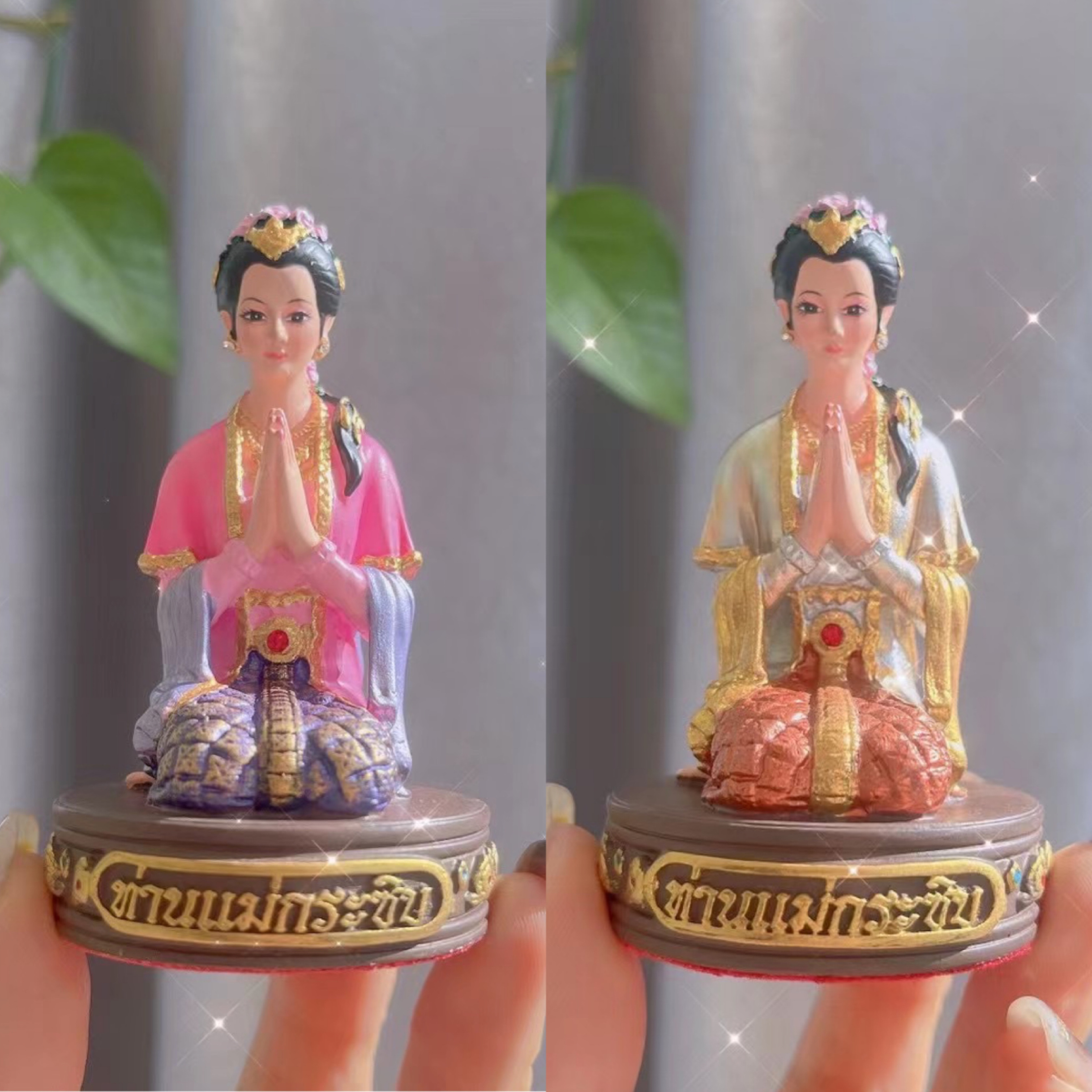 The Thai specialities of the Thai character authentic Cuban Ariyatcha swing piece