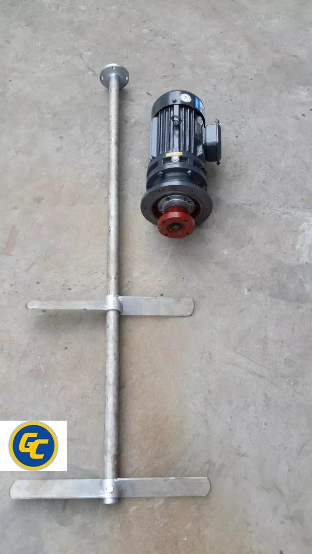 加药桶搅拌 1.1KW 减速电机  废水污水处理 1100瓦 混合搅拌设备