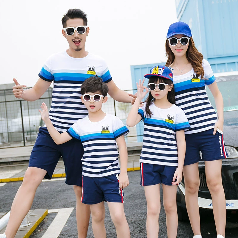 Áo thun ngắn tay cho bé mùa hè 2020 cho bé - Trang phục dành cho cha mẹ và con