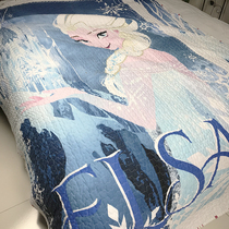 Di Association foreign trade twill cotton small size cartoon animation childrens quilt cotton quilted bed cover sandwiched cotton Yanshe sheets