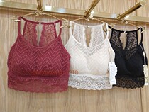 Gu Fei 20220 Beauty Back No Steel Ring Sleeping Bra Sexy Lace Lace Tube Top Comfortable Yoga Sports Underwear