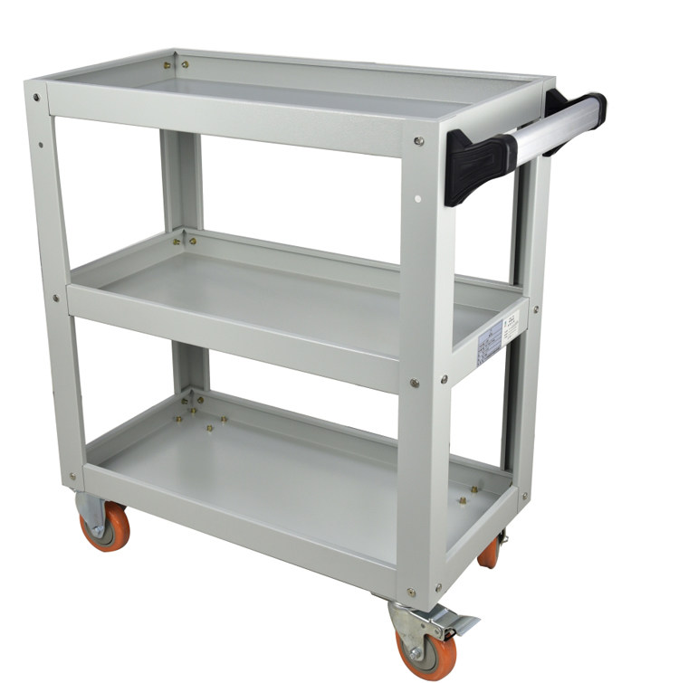 Greens G-101H Steamers Repair Work Car Triple Trolley Multifunction Parts Car Mobile Repair Car Shelf