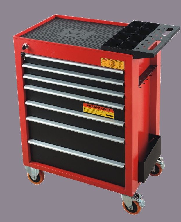 Greens factory direct selling wolf brand 7 pumping mobile tool cart 76*43*90cm G-207 tool cabinet trolley