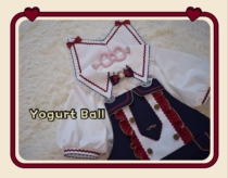 (Mcluster) (spot) (Walnut obediently original lolita strap dress) M55 Meow star cluster