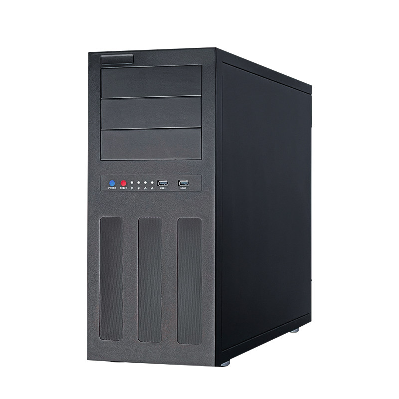 Hengyu HY-T8 tower server workstation computer case 8 hard disc multi-CD-level ATX power supply air-cooled