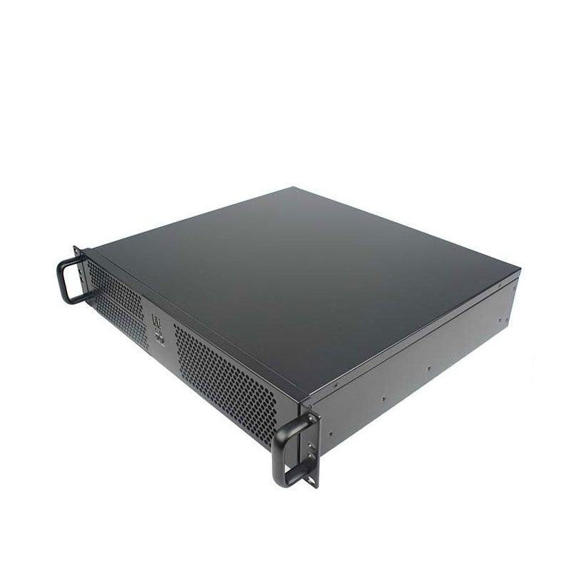 Brand new Hengyu 2U-239F server industrial power supply industrial control short chassis 39CM dual optical drive position MATX motherboard