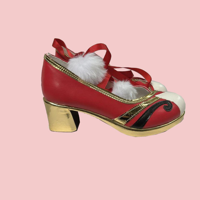Cosplay shoes King of Glory Gongsunli Qi Xuelingzhu cos shoes customization supports customization according to drawings