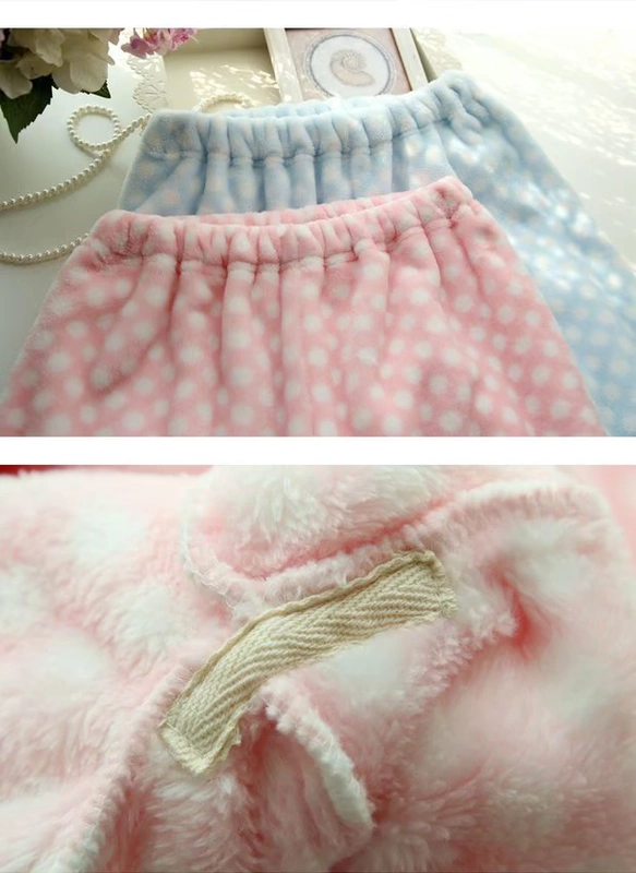 Đặc biệt hàng ngày đồ ngủ flannel phụ nữ mùa thu và mùa đông san hô nhung nữ dịch vụ nhà mùa đông dày phù hợp với phiên bản Hàn Quốc bộ mặc nhà thu đông