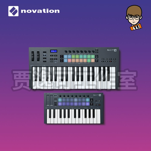 Novation Novison Flkey 37 Key Fruit Flstudio Arrent Midi -контроллер 25 мин
