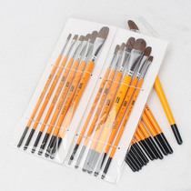 Furniture repair Tonic Lacquer Material Restoration Upper Color Toning Restoration Platoon Pen Brush Suit Wolverine Powder Painting Pen Flat Head