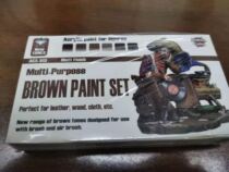 Andrea Andrew Waterborne Paint 13 Brown Waterborne Paint Set Color matching precision examines the true history of soldiers