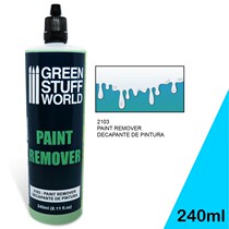 Green Stuff World Paint Remover Paint Remover GSW 240ml Warhammer Soldier Man