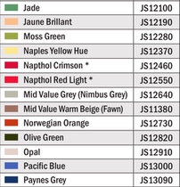Workshop of the Night Table 1 M-S Color JO SONJAS Acrylic Pigment JS Single Pen Paint 80 Colors Full